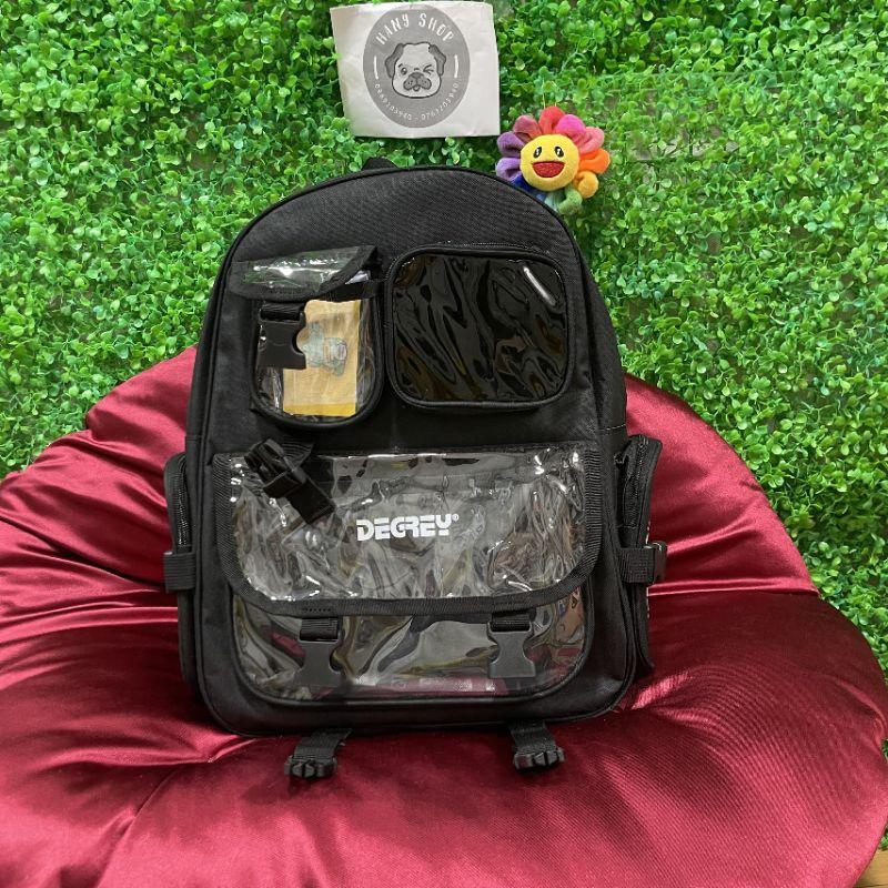 Balo Basic Backpack full tag hãng và giấy thơm được tặng hoa Kikikaikai cực hot || Hany shop