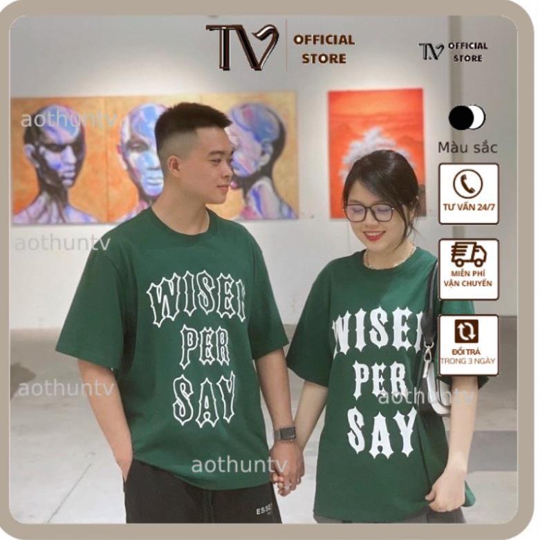 Áo phông 3158, áo thun tay lỡ form rộng chất cotton in chữ hecho