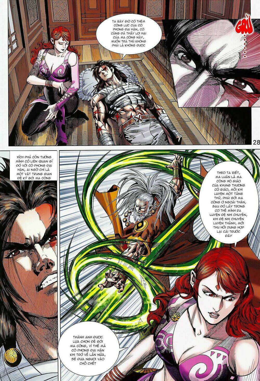 xuân thu mãnh sĩ chapter 10.2 15