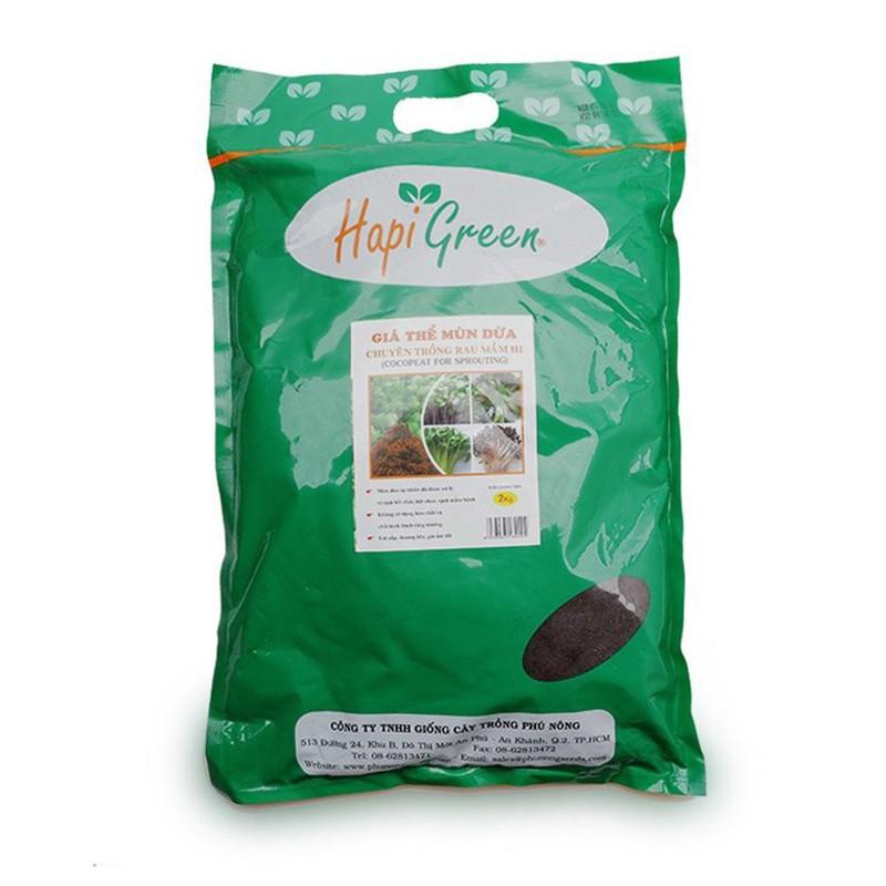 Giá Thể Mùn Dừa Hapigreen - 2Kg