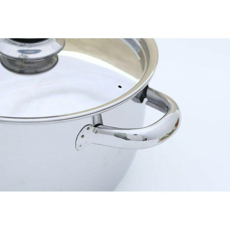 Nồi inox 3 đáy cao cấp đun được mọi loại bếp