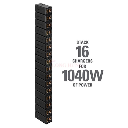 Cốc sạc HyperJuice Stackable 100W GaN HJ417 - Hàng chính hãng