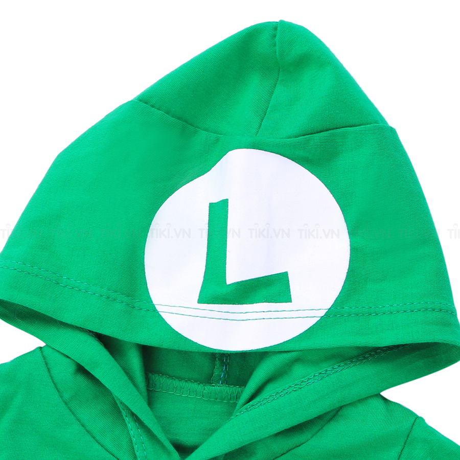 Bộ Bodysuit Dài Liền Nón Luigi Mihababy PBDS_LUIGI