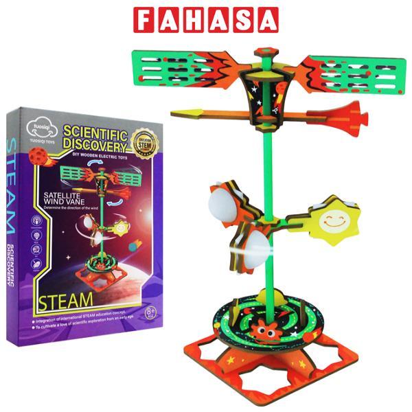 Đồ Chơi Giáo Dục Stem - Mô Phỏng Thiết Bị Kiểm Tra Hướng Gió - Tuosiqui Toys 3050 (4084A) (28 Mảnh Ghép)