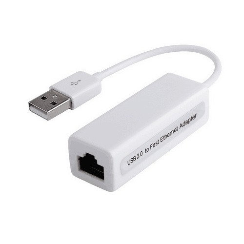 Bộ chuyển đổi USB 2.0 sang LAN 10/100 Mbps Cáp Chuyển Đổi USB 2.0 Sang RJ45 (Trắng) Dây Cáp Chuyển Đổi USB 2.0 Sang LAN - Hàng Nhập Khẩu