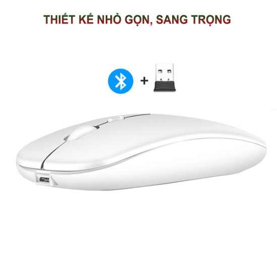 Chuột không Bluetooth , Chuột không dây , Chuột sạc điện M90 nhỏ gọn