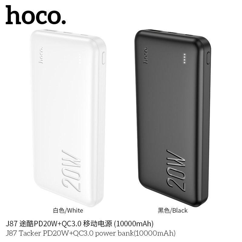 Sạc dự phòng HocoJ75 10.000mah sạc nhanh QC 3.0 và PD 20w và Sạc dự phòng HocoJ75 10.000mah