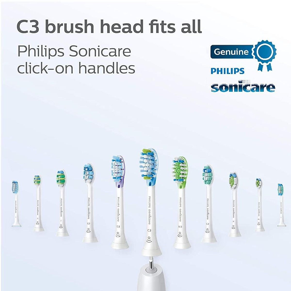 Đầu bàn chải Philips Sonicare C3（3 pcs）