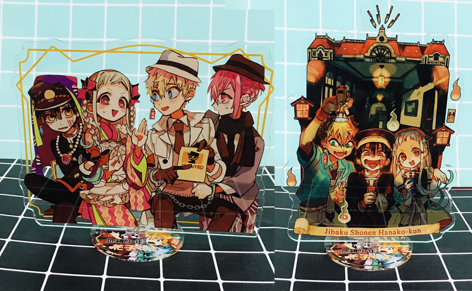 Standee tượng mica trong Jibaku Shounen Hanako-kun