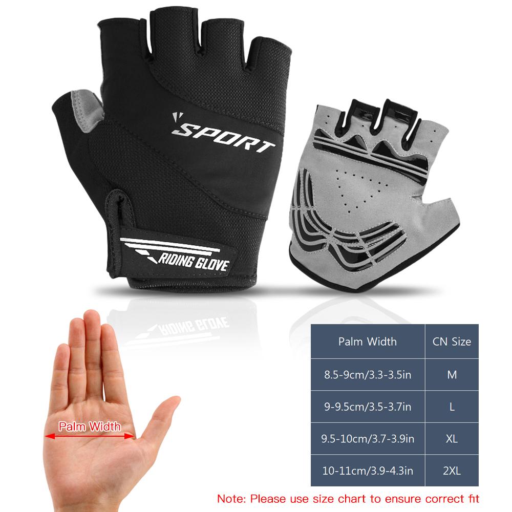 Găng tay nửa ngón đi xe đạp thể thao ngoài trời