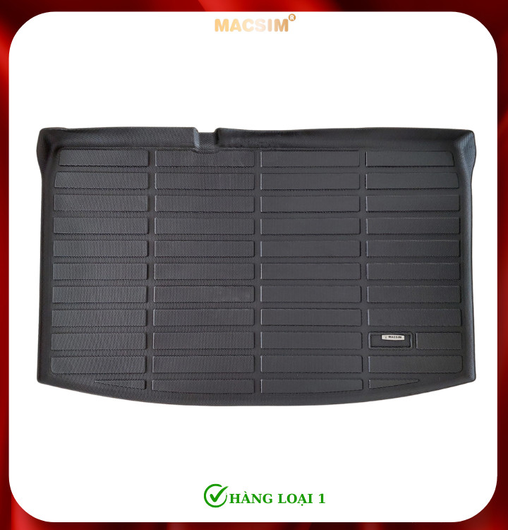 Thảm lót cốp xe ô tô Volkswagen Viloran nhãn hiệu Macsim chất liệu TPE cao cấp màu đen