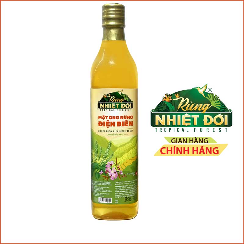 Mật ong Rừng Điện Biên chai 720g