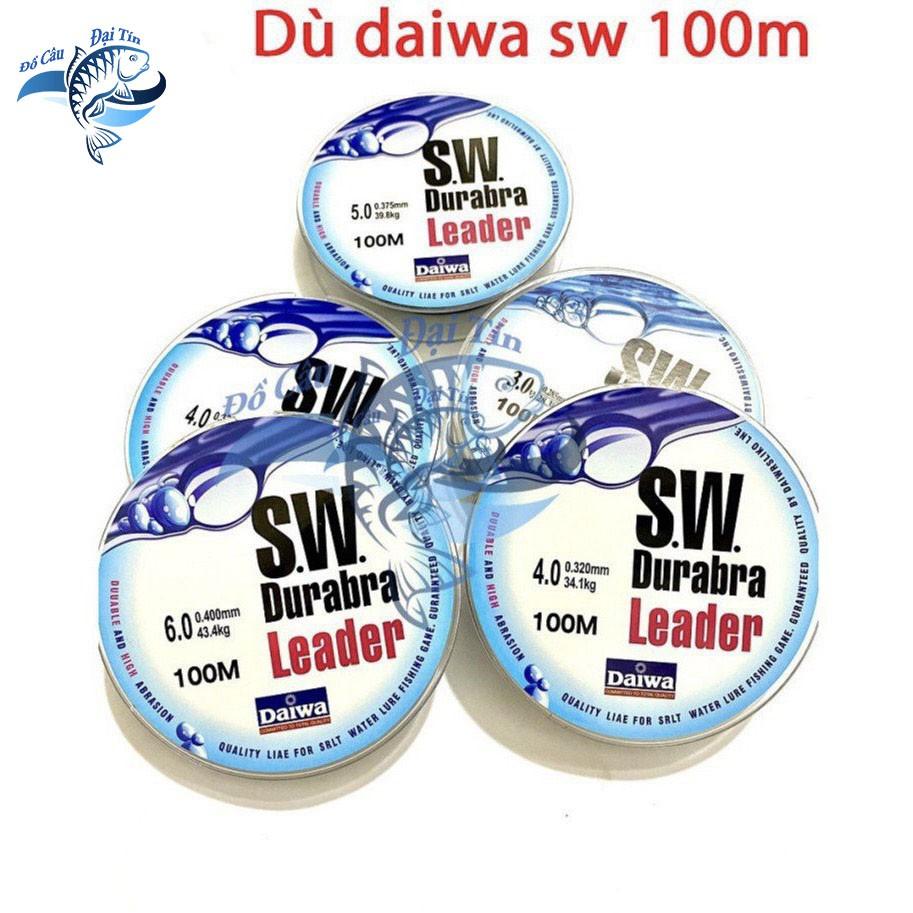 Dây Dù Câu Cá siêu bền Daiwa Leader SW 100m - Đồ Câu Đại Tín
