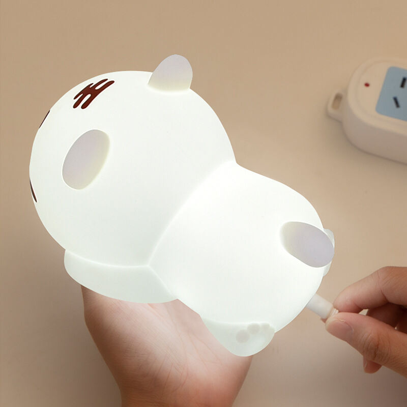 Đèn Trang Trí Hổ Tiger Nằm Đèn Ngủ Đổi Màu Quà Tặng_ Hàng chính hãng