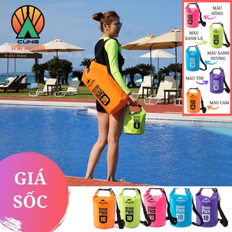 Túi khô Chống Nước 10L đựng Điện Thoại Máy Ảnh NatureHike NH15M010-J