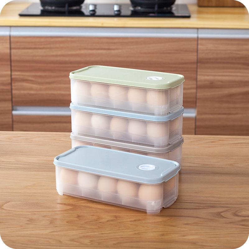 Refrigerator Food Storage Box Kitchen Organizer Egg Fresh Box