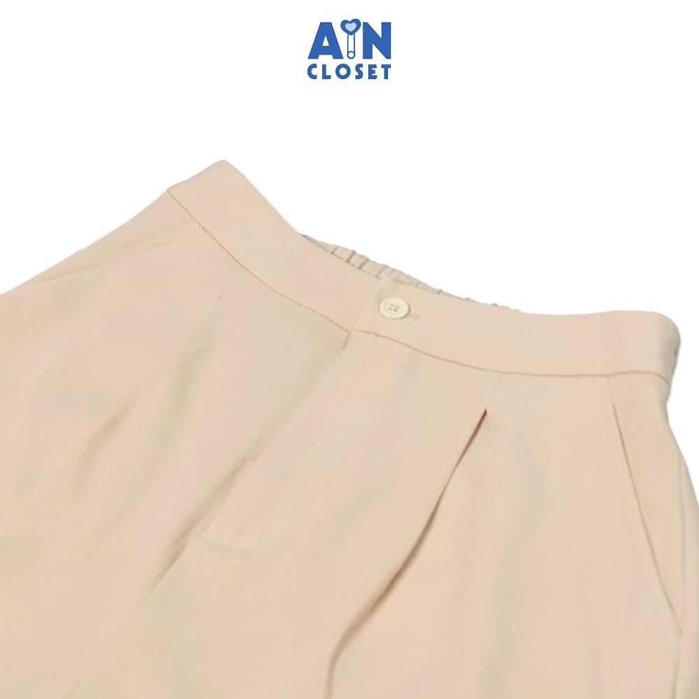 Quần đùi mẹ Trắng kem chéo Hàn - AICDMEF59FKS - AIN Closet