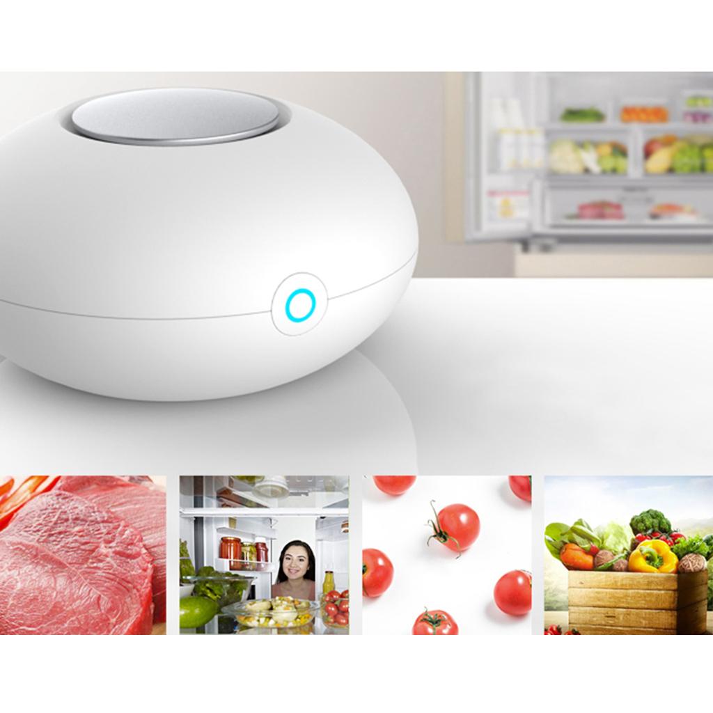 Portable Air Purifier, Mini Ozone Generator with USB Rechargeable Odor Eliminator, Deodorization Sterilizer Ozone Machine for Travelling, Room, Car,
