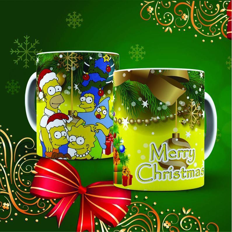 Cốc sứ cao cấp uống trà cà phê in hình hoạt hình giáng sinh - Cốc Noel - Cốc trẻ thơ Mẫu Q