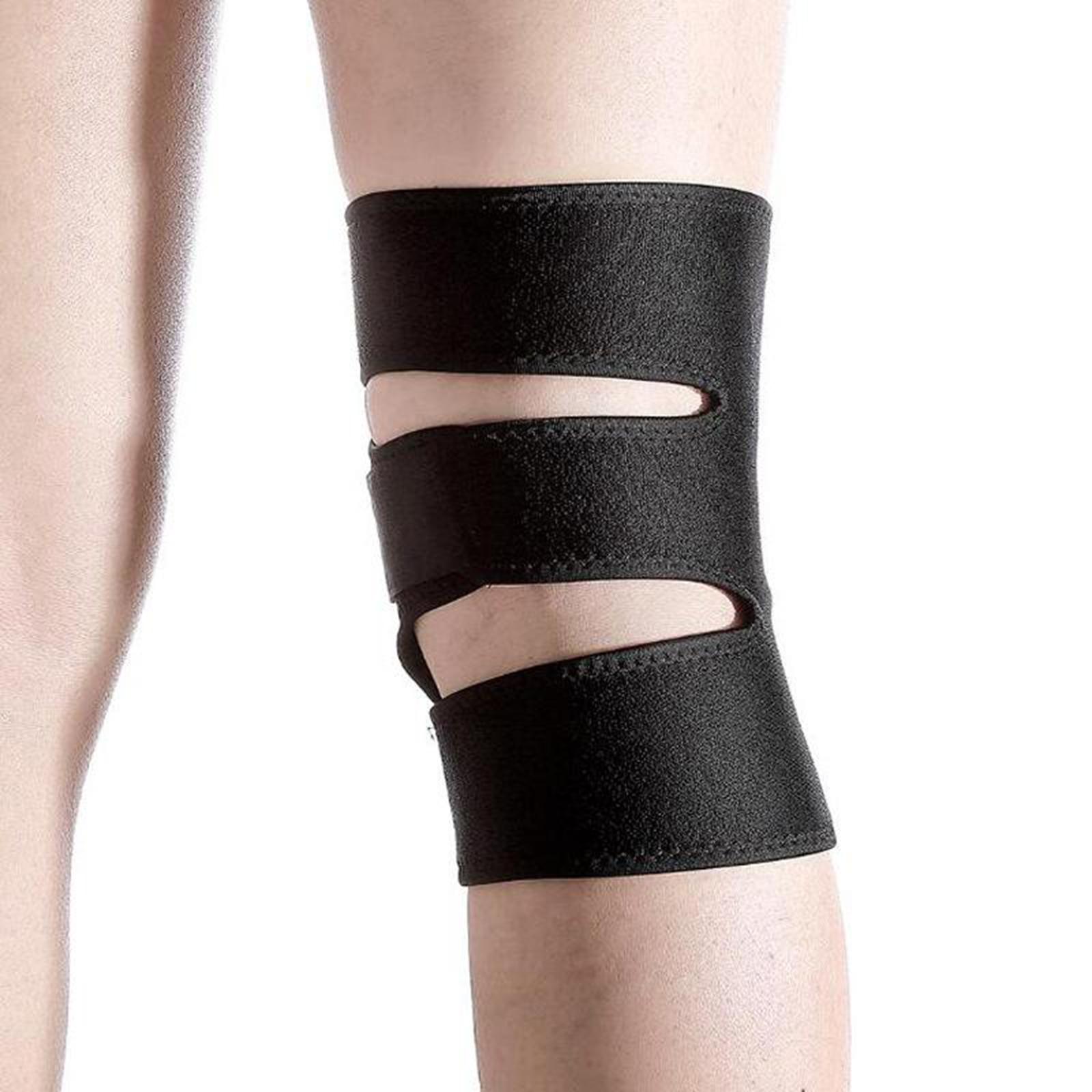 Knee Brace Support Sports Kneecap Protector Compression Sleeve Joint Injury
