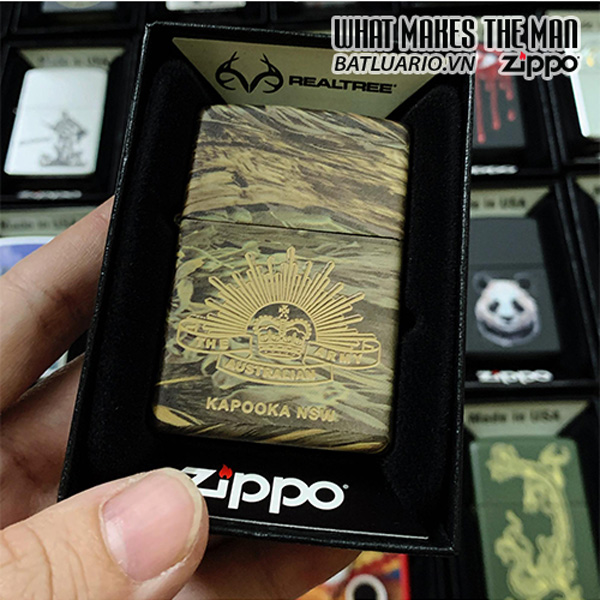 Bật Lửa Zippo 24072 Australian Army Kapooka