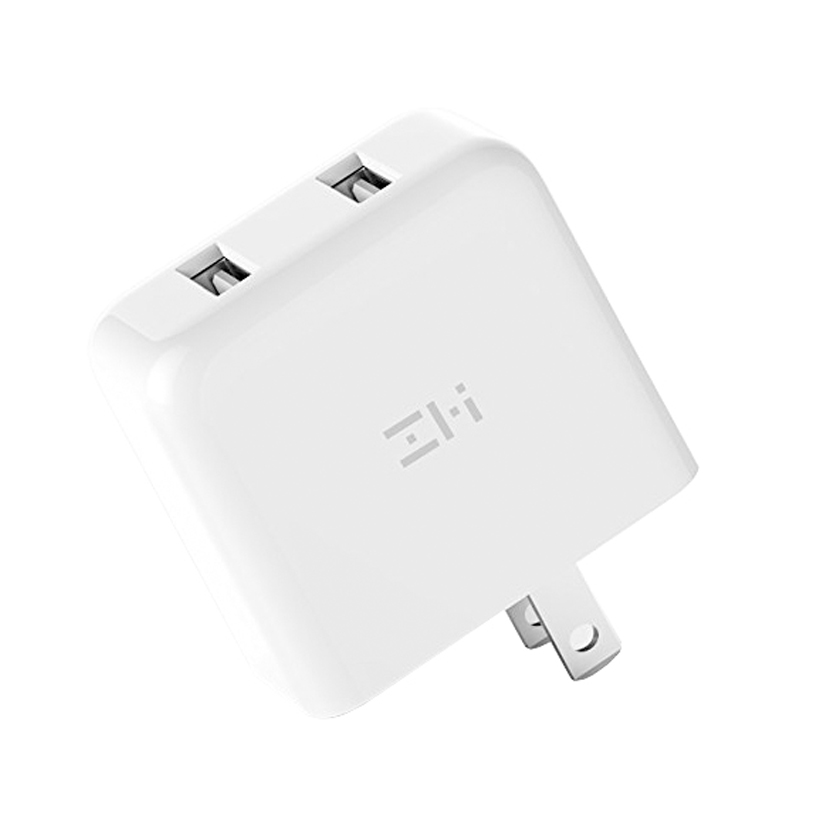 Adapter sạc nhanh Xiaomi 2USB QC 3.0 ZMI - Hàng chính hãng