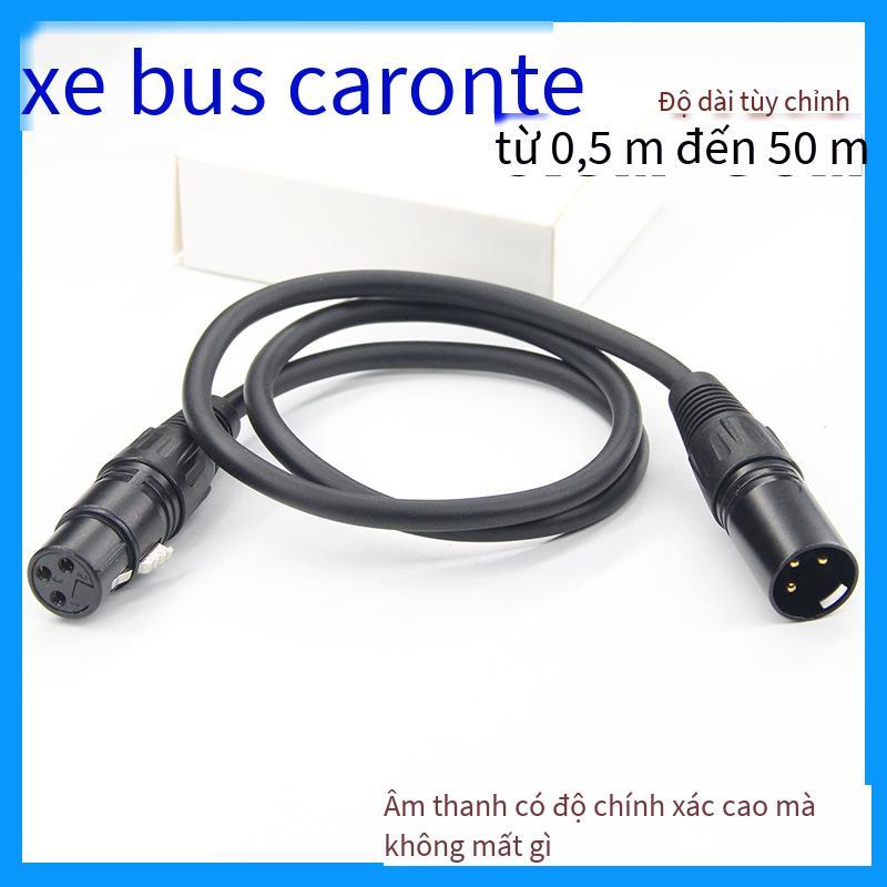Ưu đãi đặc biệt XLR cân bằng nam và nữ Bộ trộn dòng Canon effector bộ khuếch đại công suất đường kết nối đường mở rộng micrô sang đường công cộng hoa sen
