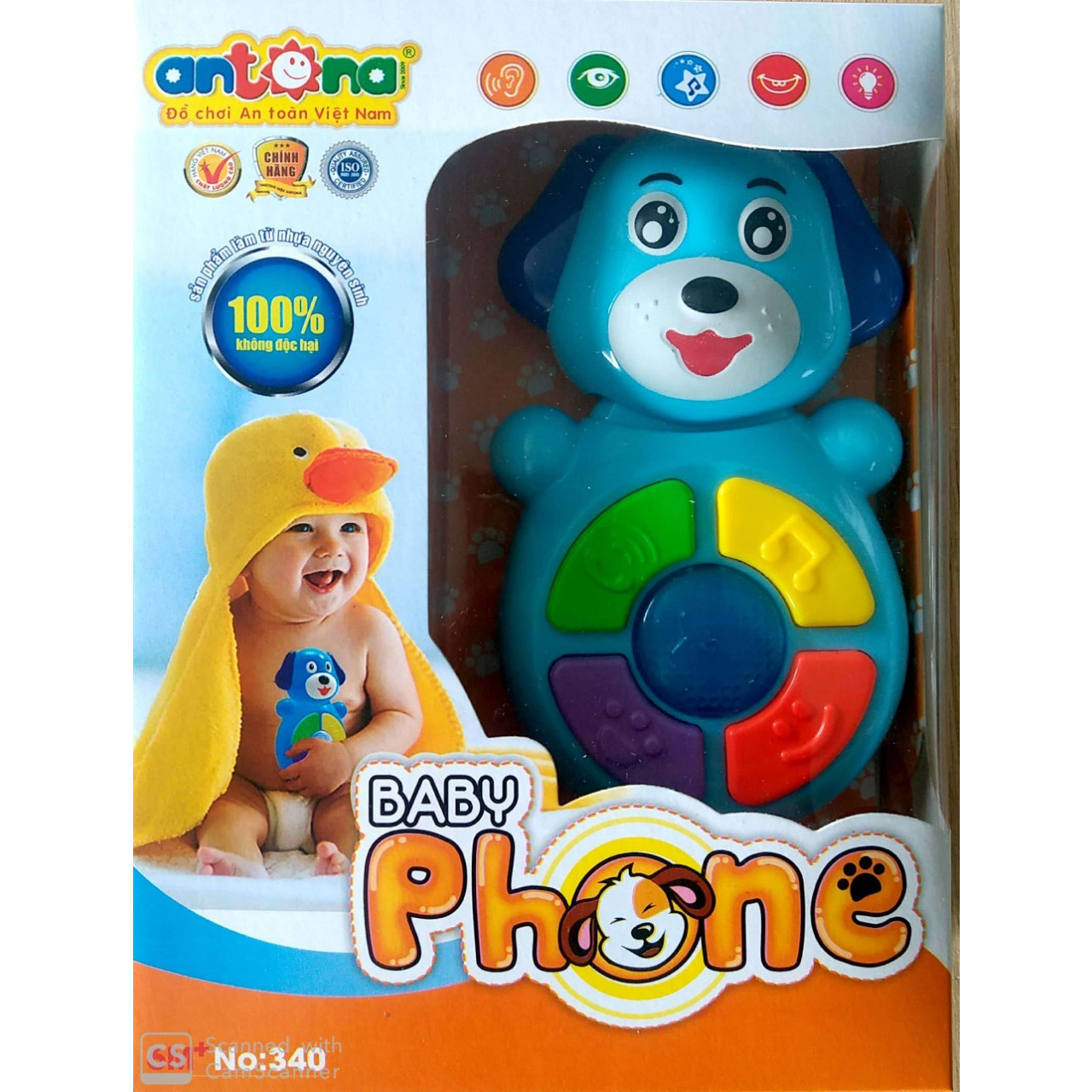 Đồ chơi điện thoại - Baby phone phát nhạc