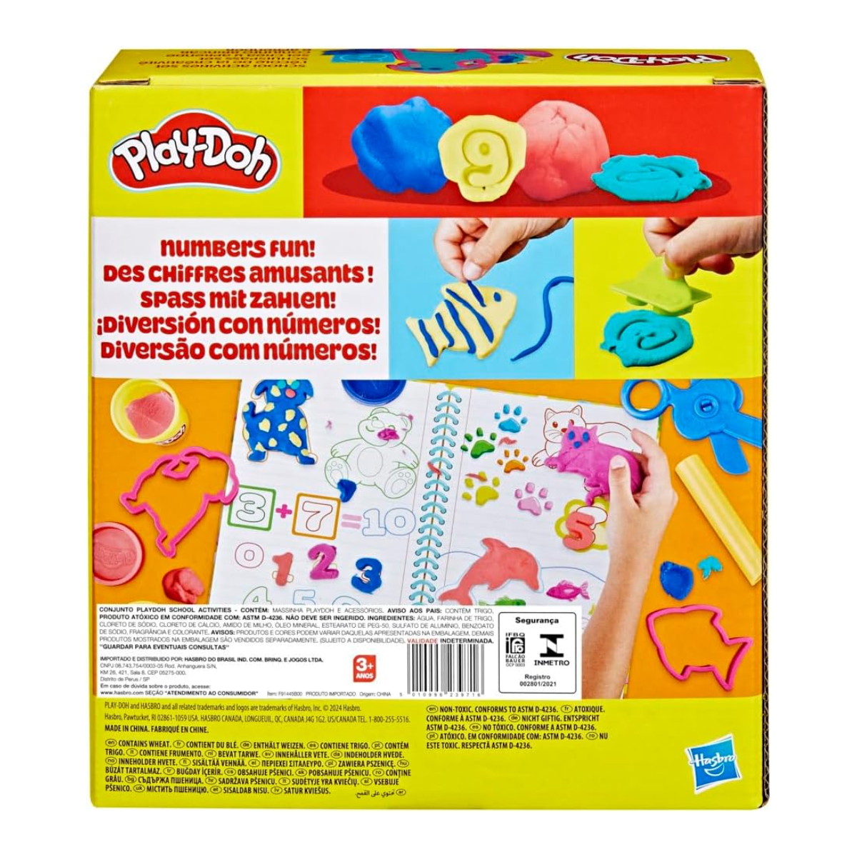 Đồ Chơi Bột Nặn Sổ Tay Vui Học Playdoh F9144