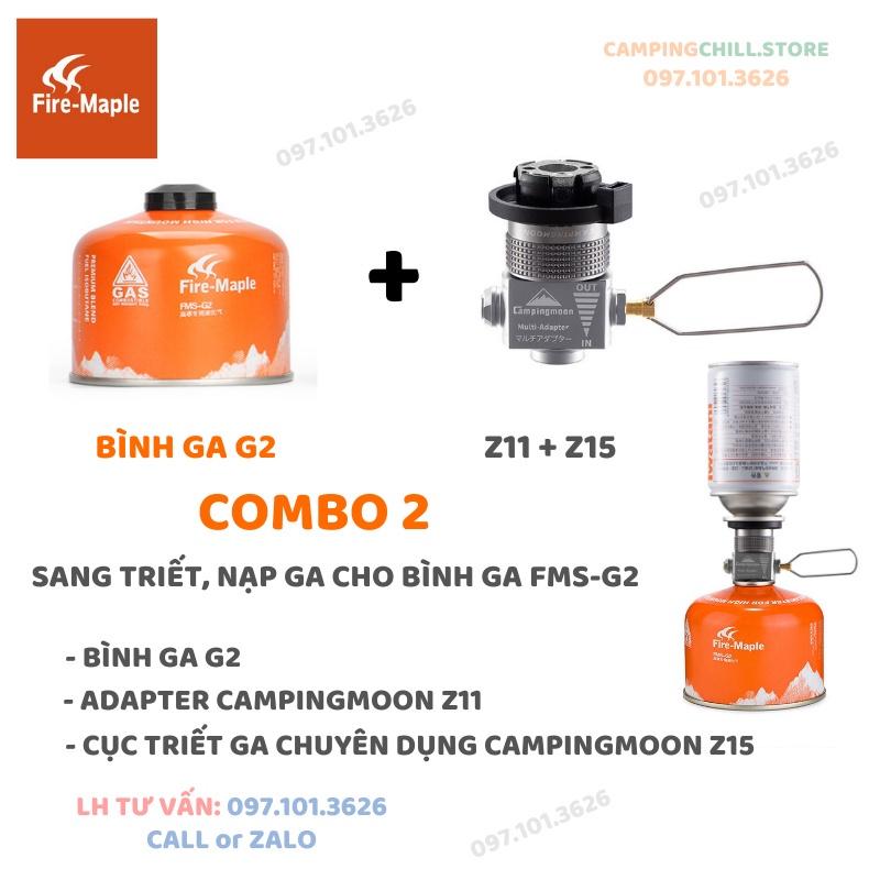 BÌNH G A DÃ NGOẠI, CẮM TRẠI FIRE MAPLE G2