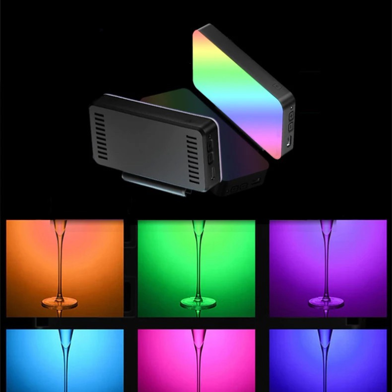 Đèn RGB Z1 cao cấp hỗ trợ ánh sáng quay video chụp ảnh, có kèm phụ kiện gắn thiết bị - Hàng chính hãng