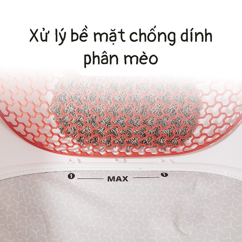 Thảm Lót Chống Dính Dùng Cho Máy Dọn Phân Mèo, Máy Vệ Sinh Cho Mèo Petkit Pura Max- HeLiPet