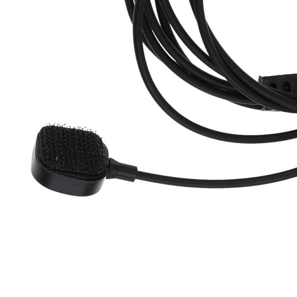 2x 2 in 1 Headphones 3.5mm Connectors Universal Compatibility Black