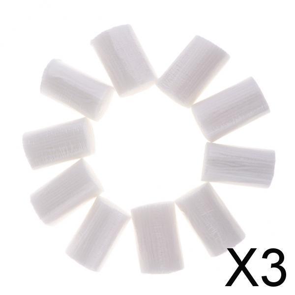 3x10 Bundle Crocheting Rug Yarns for Sewing Crafts White
