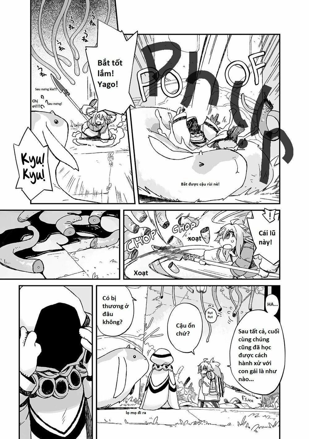 ngay cả khi hậu tận thế, thật hạnh phúc vẫn còn được sống... chapter 4 5