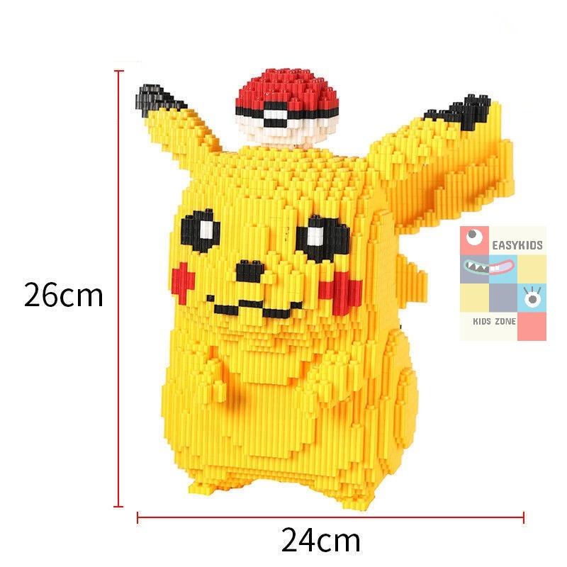 Đồ chơi lắp ráp xếp hình 3D cỡ lớn dành cho người lớn, trẻ nhỏ giúp thông minh