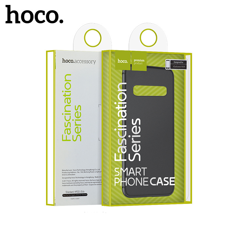 Ốp Silicon TPU Hoco Fascination dành cho Galaxy S10/ S10 Plus/ S10e - Hàng Nhập Khẩu