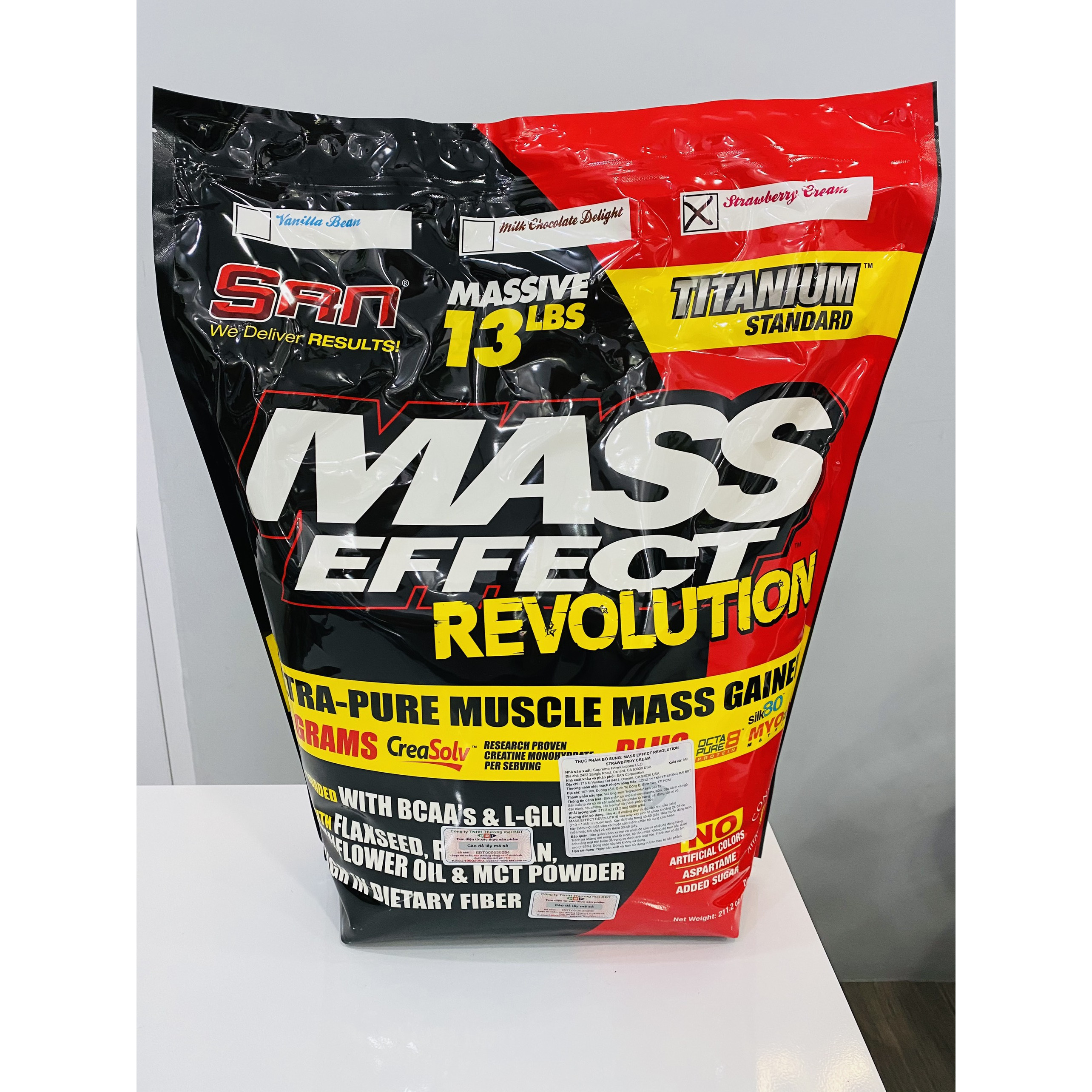 Mass Effect Revolution bịch 5.9kg – Tăng cân hiệu quả - Hàng chính hãng BBT