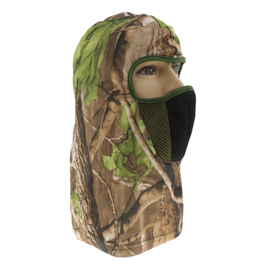Nylon Camouflage Hunting Balaclava Face Mask Hood Full Face Motorcycle Mask
