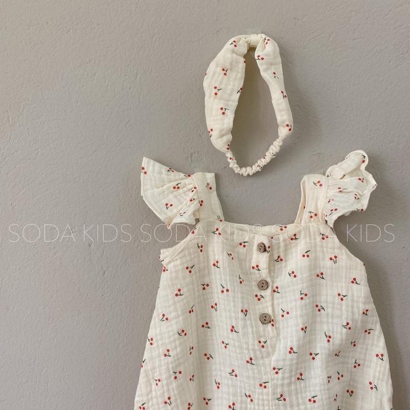 Vải xô muslin cao cấp 2 lơp quả chery mềm mịn thấm hút mồ hôi