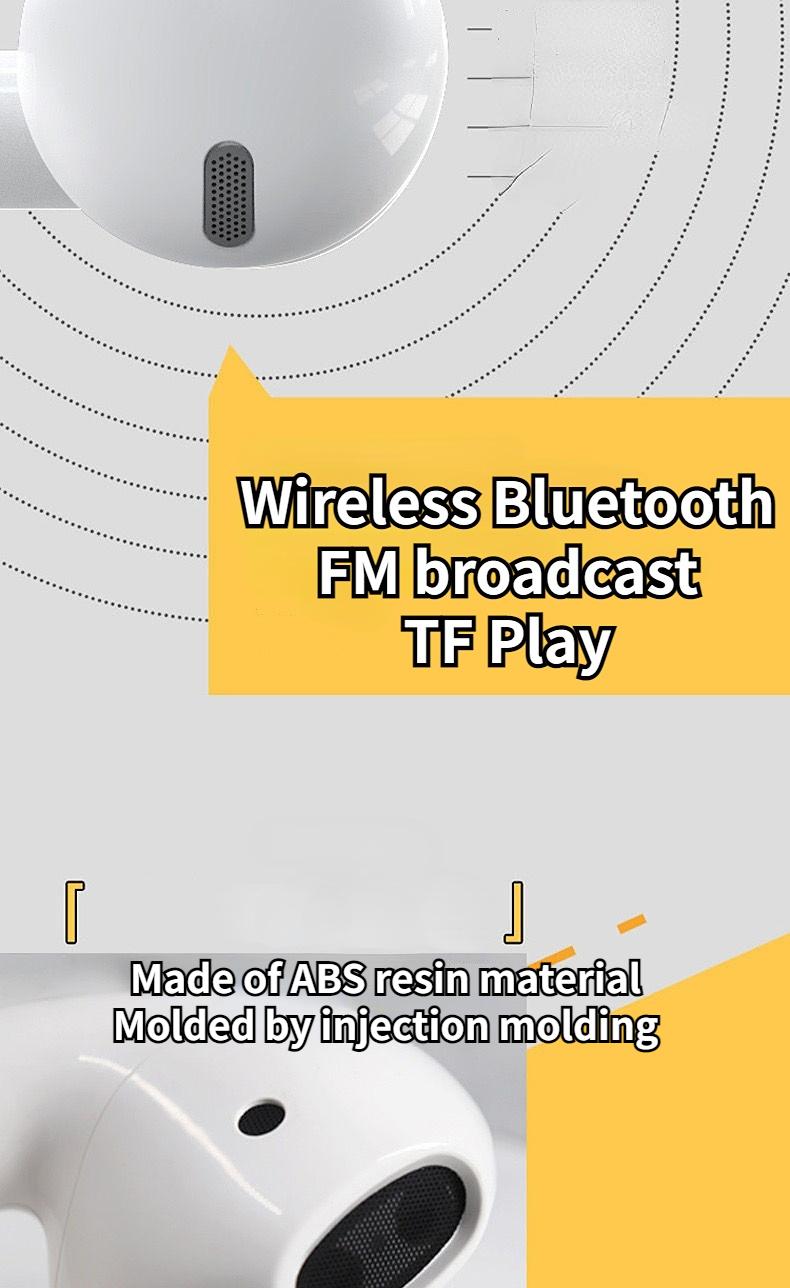 Người phát ngôn khổng lồ Wanghong AirPods Model Bluetooth Audio Creative Creative Tính cách quà tặng sinh nhật Màu sắc: 1PC