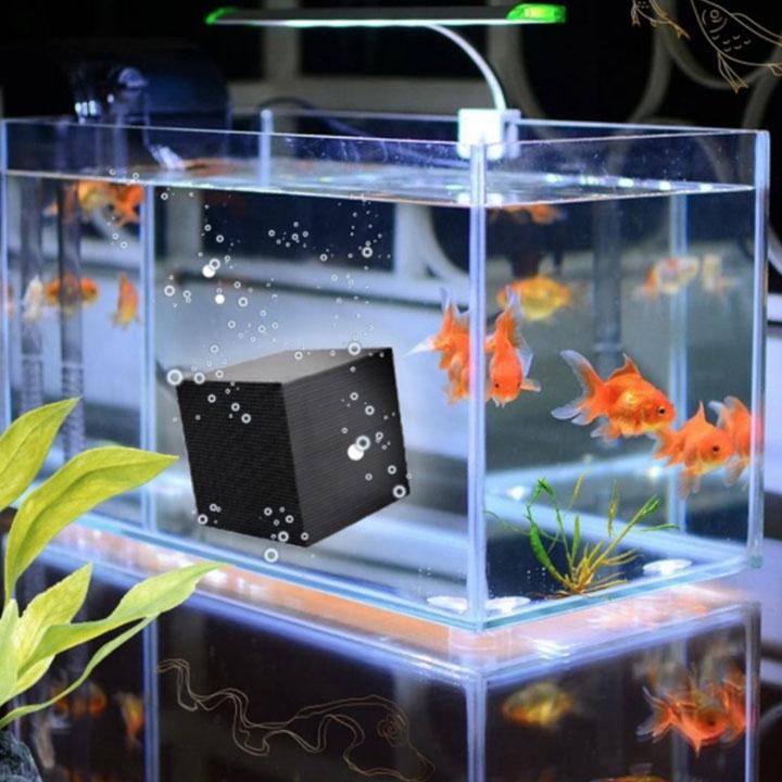 Than hoạt tính lọc bể cá_Magic Cube