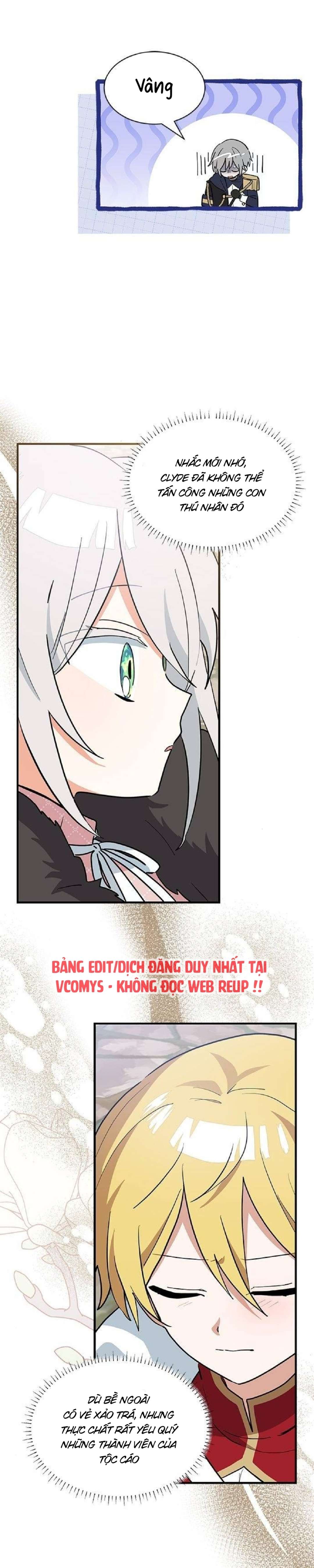 mèo con được gia tộc sói nhận nuôi? chapter 33 6