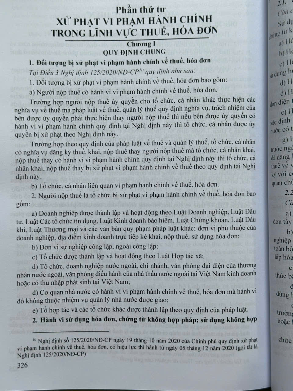 Sách Những Điều Cần Biết Về Thuế Và Hóa Đơn, Chứng Từ Áp Dụng Trong Các Loại Hình Doanh Nghiệp V2611D