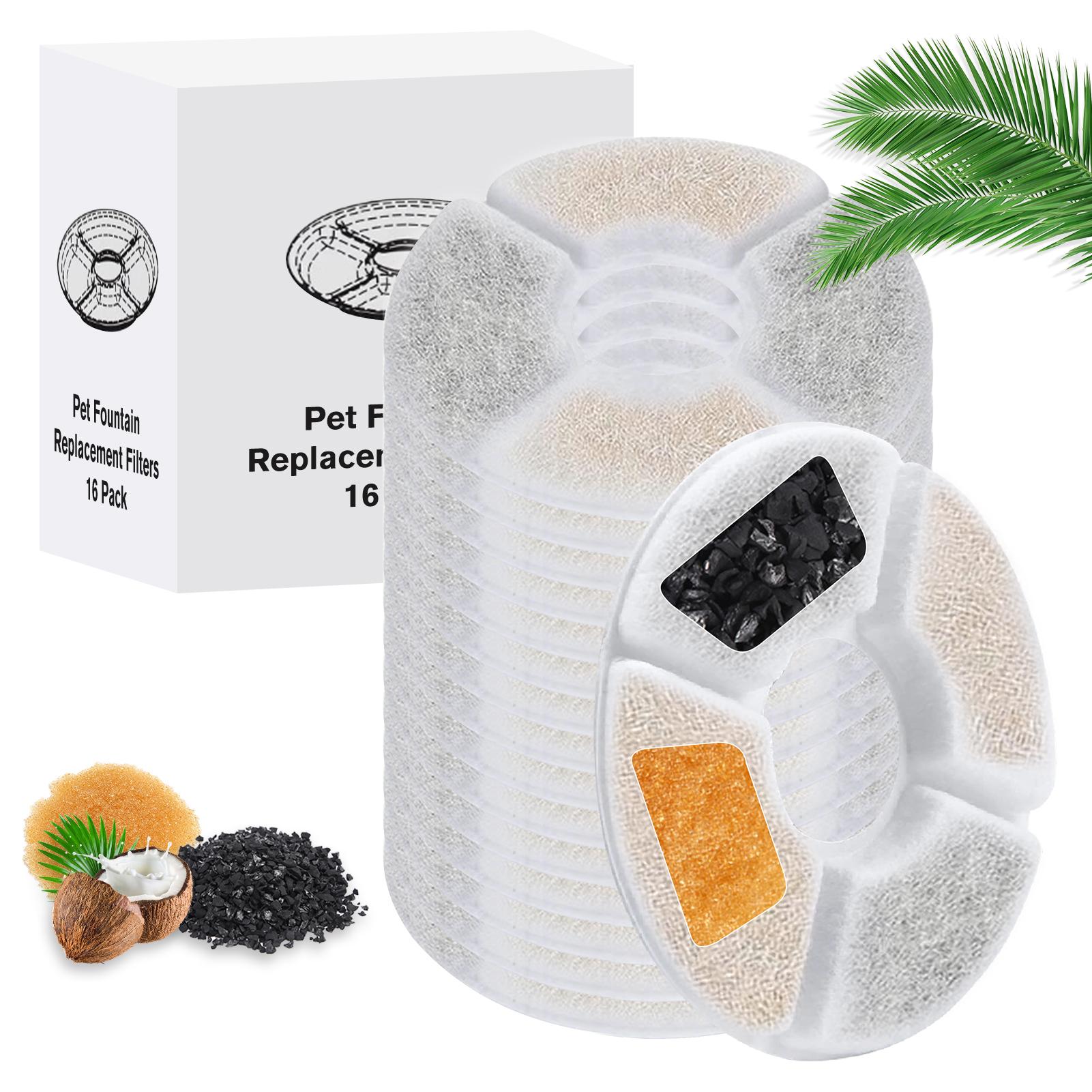 Bộ Lọc Nước Cho Mèo Dạng Tròn Thay Thế 84Oz / 2,5L 3