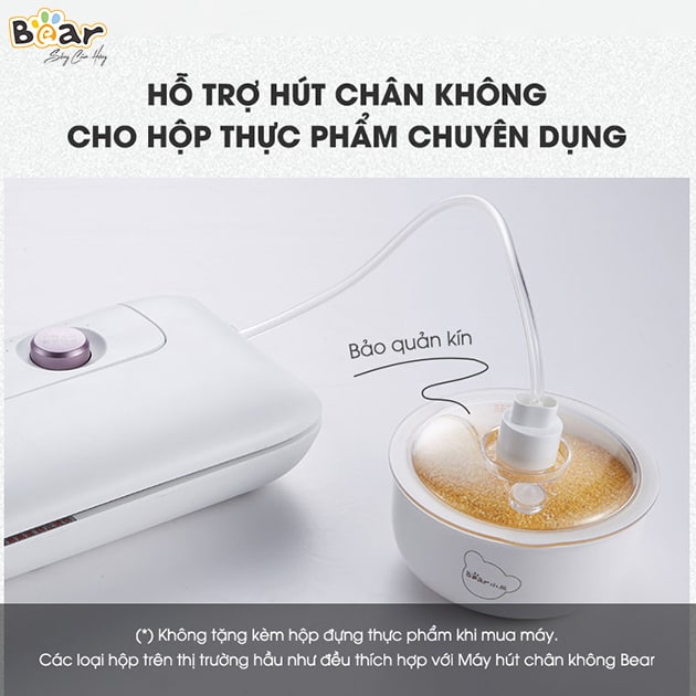 Máy hút chân không thực phẩm Bear VS-B01V1- Hàng chính hãng