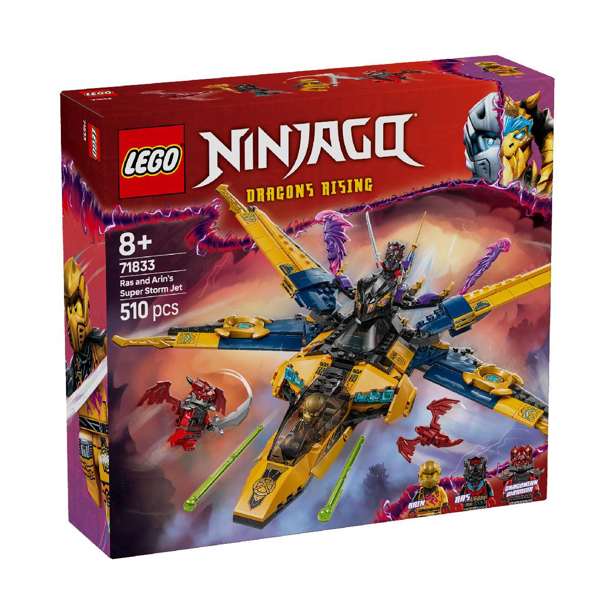 LEGO NINJAGO 71833 Đồ Chơi Lắp Ráp Chiến Giáp Và Máy Bay Chiến Đấu Của Arin (510 chi tiết)