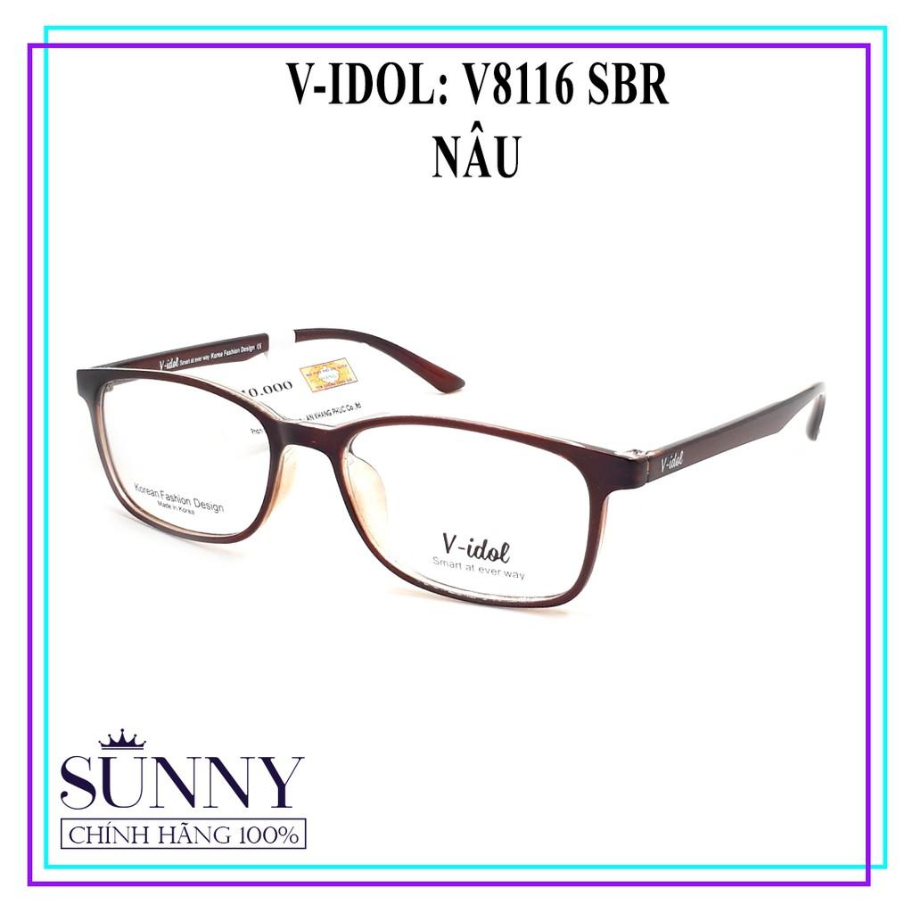 V8116 - Gọng kính V-idol chính hãng, có tem chống hàng giả