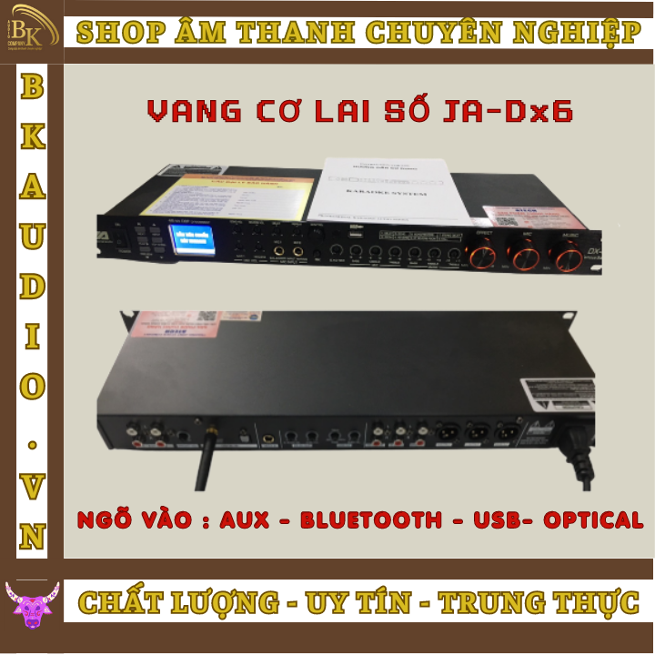 Bộ vang cơ  JA - DX6  Professional audio cao cấp cho âm thanh cực đỉnh