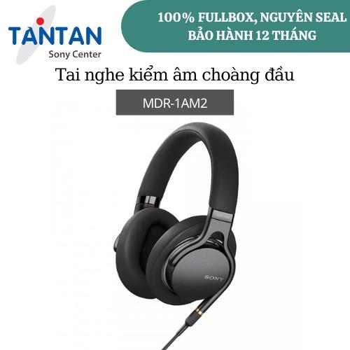 Tai nghe kiểm âm choàng đầu Sony MDR-1AM2 - Âm thanh chuẩn xác và sắc nét - Tương thích Âm thanh độ phân giải cao | Hàng Chính Hãng